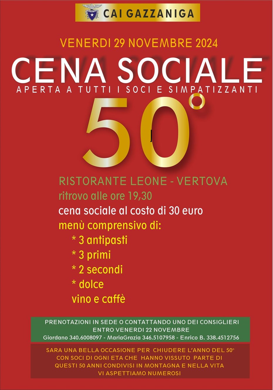 Cena Sociale